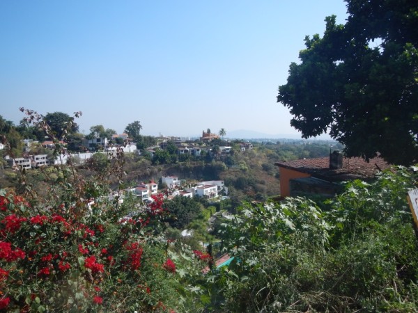 Schöner Ausblick vom Haus